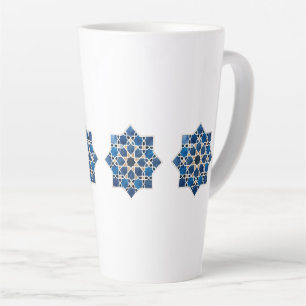 Marokkanisches islamisches geometrisches Sternmust Milchtasse