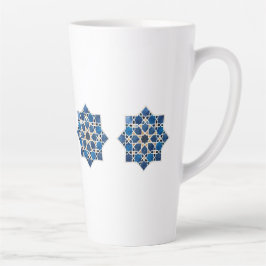 Marokkanisches islamisches geometrisches Sternmust Milchtasse