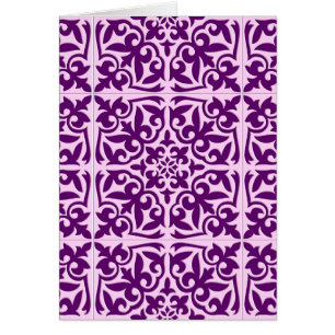 marokkanisches Kachel - lila und orchid