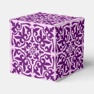 marokkanisches Kachel - lila und orchid Geschenkschachtel