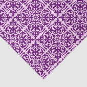 marokkanisches Kachel - lila und orchid Seidenpapier (Ausschnitt)