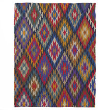 Marokkanisches Kilim-Boho-Design