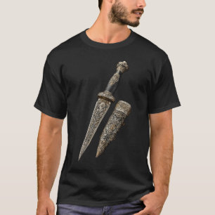 Marokkanisches Koummya-Dolch Traditionsmesser T-Sh T-Shirt
