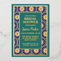 Marokkanisches Kunstwerk Green Golden Classy Braut