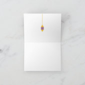 Marokkanisches Lattern Danke Karte (Innenseite)