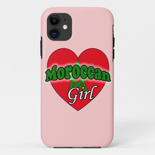 Marokkanisches Mädchen Case-Mate iPhone Hülle (Rückseite)