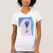 marokkanisches Mädchen in berber amazigem Kleid T-Shirt (Vorderseite)