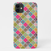 Marokkanisches Mandala mit bunten ethnischen Muste Case-Mate iPhone Hülle (Rückseite)