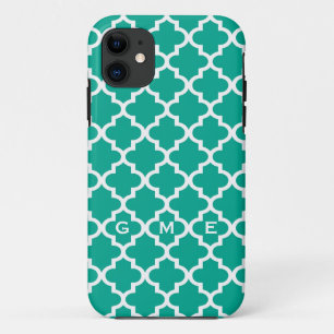 Marokkanisches Monogramm des iPhone 11 Hülle