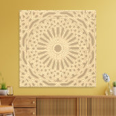 Marokkanisches Mosaik | Anpassbare Leinwand (Insitu (Wohnzimmer))