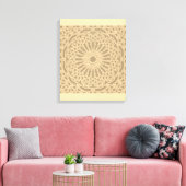 Marokkanisches Mosaik | Anpassbare Leinwand (Insitu (Wohnzimmer))
