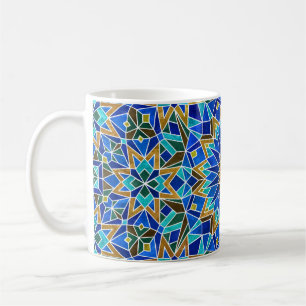 Marokkanisches Mosaik: Arabisches Nahtloses Design Kaffeetasse