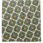 marokkanisches Mosaik-Foto Duschvorhang (Vorderseite)
