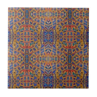 Marokkanisches Mosaik, mehrfarbiges geometrisches  Fliese