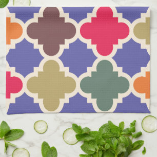 Marokkanisches Mosaik-Muster Küchentuch