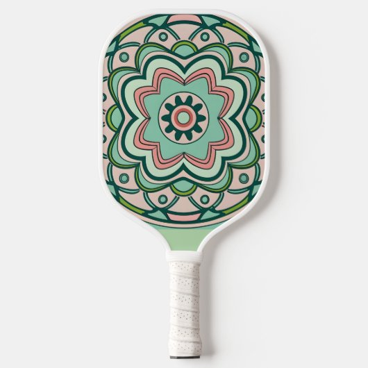 Marokkanisches Mosaik Pickleball Schläger (Vorderseite)