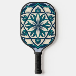 Marokkanisches Mosaik Pickleball Schläger