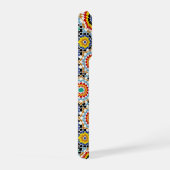 Marokkanisches Mosaik Traditionelles Boho-Muster iPhone Hülle (Rechte Seite)