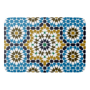 Marokkanisches Mosaik Traditionelles Geometrisches Badematte