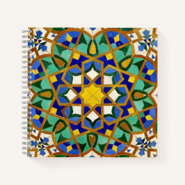 Marokkanisches Mosaikbild - Notizblock