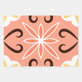 Marokkanisches Mosaikfliesen Geschenkpapier Set (Vorderseite 3)