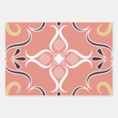 Marokkanisches Mosaikfliesen Geschenkpapier Set (Vorderseite)