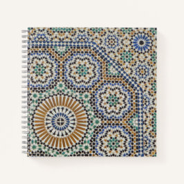 Marokkanisches Mosaikfoto - Notizblock