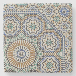 Marokkanisches Mosaikfoto - Untersetzer