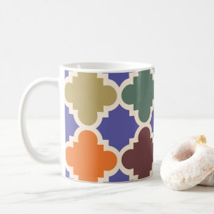 Marokkanisches Mosaikmuster Kaffeetasse