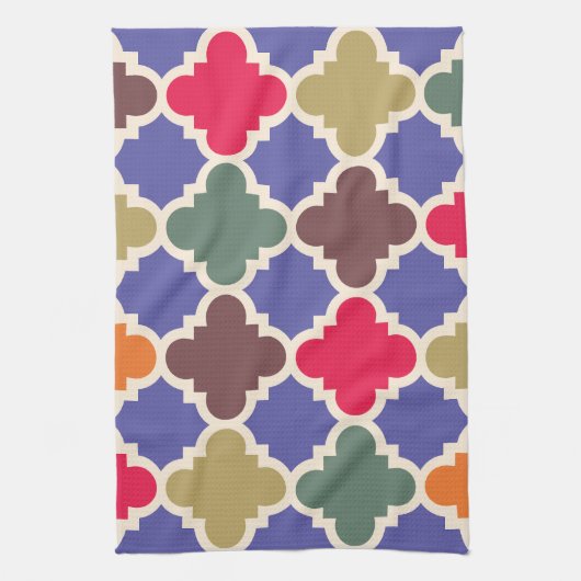 Marokkanisches Mosaikmuster Küchentuch (Vertikal)