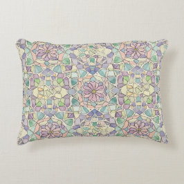 Marokkanisches Muster durch Natasha Us Dekokissen