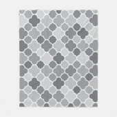 marokkanisches Muster Fleecedecke (Vorderseite)