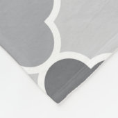 marokkanisches Muster Fleecedecke (Ecke)