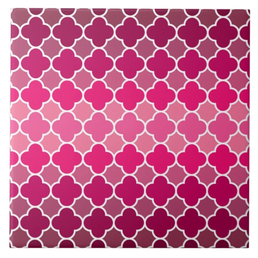 marokkanisches Muster Fliese (Vorderseite)