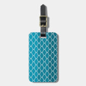 marokkanisches Muster Gepäckanhänger (Vorderseite vertikal)