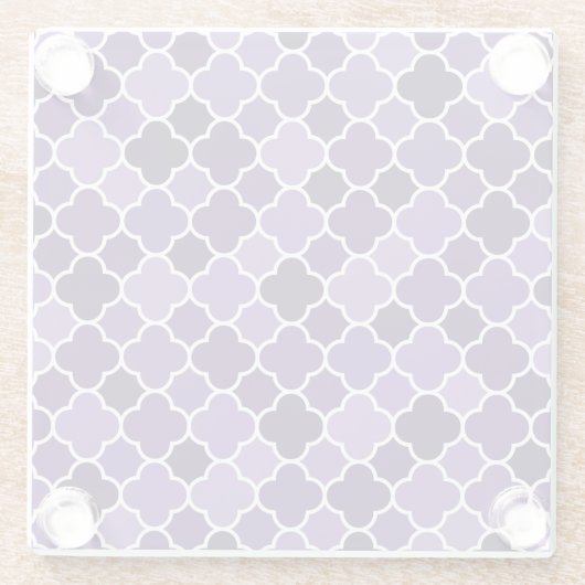 marokkanisches Muster Glasuntersetzer (Rückseite)