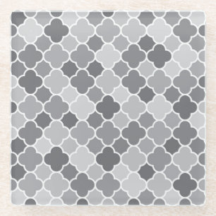 marokkanisches Muster Glasuntersetzer