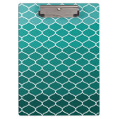 marokkanisches Muster Klemmbrett (Vorderseite)