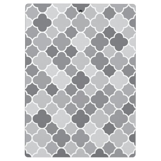 marokkanisches Muster Klemmbrett (Rückseite)