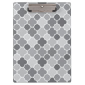 marokkanisches Muster Klemmbrett (Vorderseite)