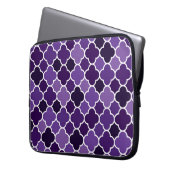 marokkanisches Muster Laptopschutzhülle (Vorderseite Links)