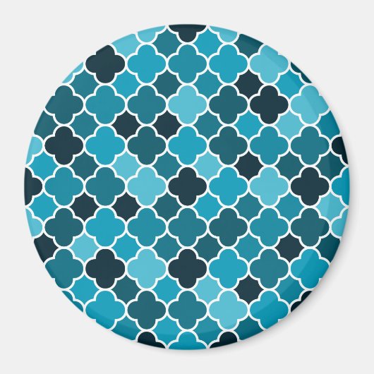 marokkanisches Muster Magnet (Vorne)