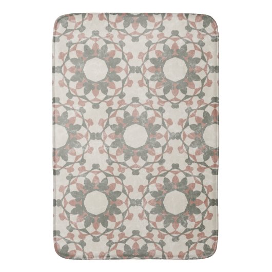 marokkanisches Muster (Marmor)  Badematte (Vorderseite Vertikal)