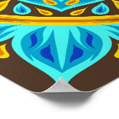 marokkanisches Muster Poster (Ecke)