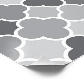 marokkanisches Muster Poster (Ecke)