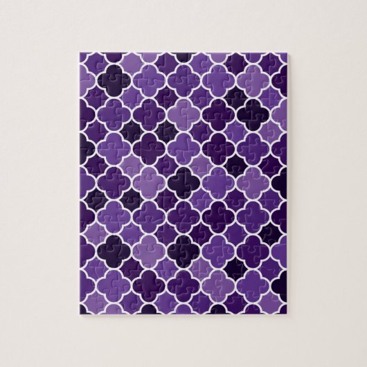 marokkanisches Muster Puzzle (Vertikal)
