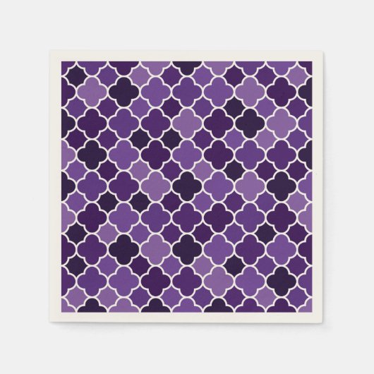 marokkanisches Muster Serviette (Vorderseite)