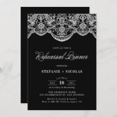 marokkanisches Probe-Spitzen-Muster Abendessen Ein Einladung (Vorne/Hinten)