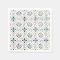 Marokkanisches Schmuck Blue Creme ethnische Stilri