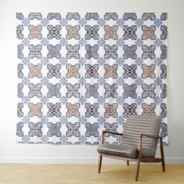 Marokkanisches Tapisserie Zellij - Atemberaubende  Wandteppich